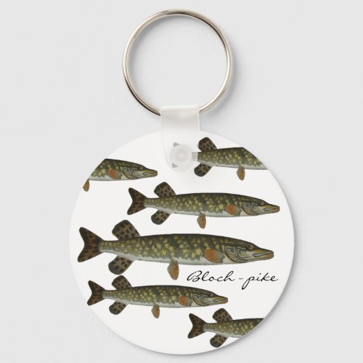 Bloch - Hecht Schlüsselanhänger (Vorderseite)