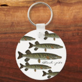 Bloch - Hecht Schlüsselanhänger (Vorderseite)