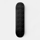 Bloch-Kugel | Quantenbit (Qubit) Physik / Mathemat Skateboard (Vorderseite)