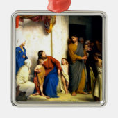 Bloch - Lass die kleinen Kinder auf mich Ornament Aus Metall (Vorne)