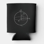 Bloch Sphere | Quantenbit (Qubit) Physik / Mathema Dosenkühler (Vorderseite)