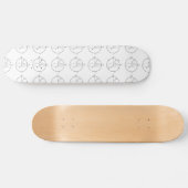 Bloch Sphere | Quantenbit (Qubit) Physik / Mathema Skateboard (Horizontal)