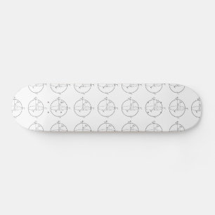 Bloch Sphere Quantenbit (Qubit) Physik / Mathema Skateboard