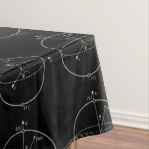 Bloch Sphere Quantenbit (Qubit) Physik / Mathema Tischdecke