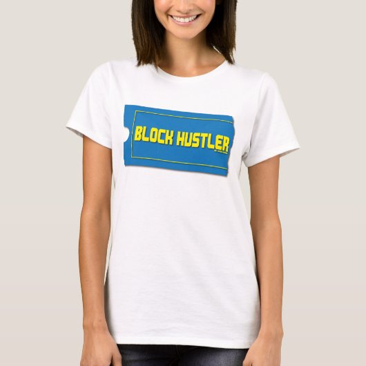 Block-Arbeitstier T-Shirt (Vorderseite)