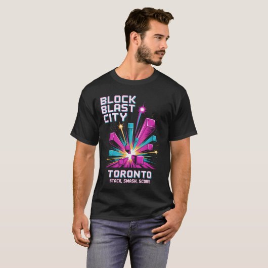 Block Blast City T-Shirt (Vorne ganz)