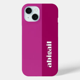 Block Colours With Personalization Case-Mate iPhone Hülle