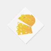 Block des Käsepapiers Napkins Serviette (Ecke)