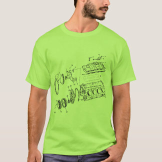 Block des Motor-454ci T-Shirt