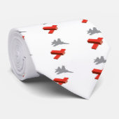 Block-Flugzeug Krawatte (Gerollt)