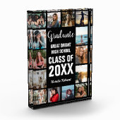 Block für das Schwarze Abschluss-Graduate-Collage- (Links)