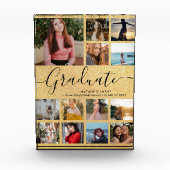 Block für das Schwarze Gold-Graduate Collage Absch (Vorderseite)