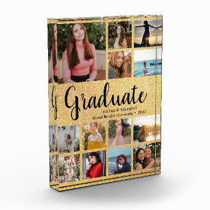 Block für das Schwarze Gold-Graduate Collage Absch