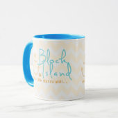 Block-Insel-Geschenk Tasse (Vorderseite Links)