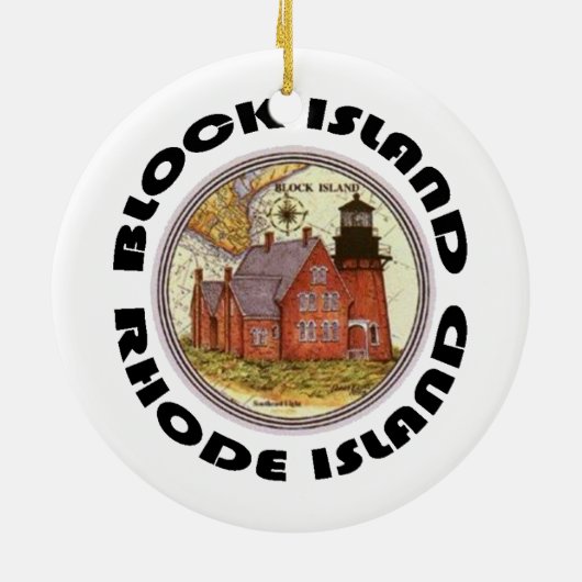 Block-Insel Keramikornament (Hinten)