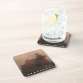 Block-Insel-Leuchtturm Getränkeuntersetzer (Rechte Seite)