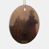 Block-Insel-Leuchtturm Keramikornament (Rechts)