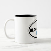 Block-Insel Zweifarbige Tasse (Links)