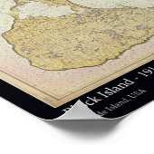 Block Island 1914 Poster (Ecke)