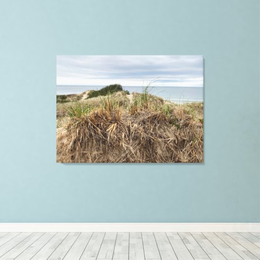 Block Island Bluff Canvas Print Wall Art Zuhause D Leinwanddruck (Insitu (Holzboden))
