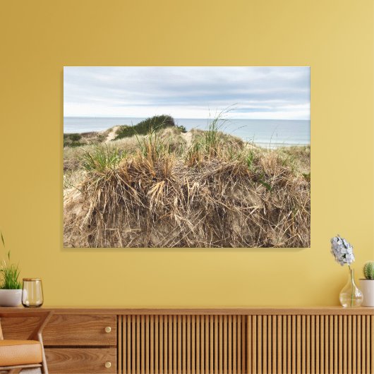 Block Island Bluff Canvas Print Wall Art Zuhause D Leinwanddruck (Insitu (Wohnzimmer))