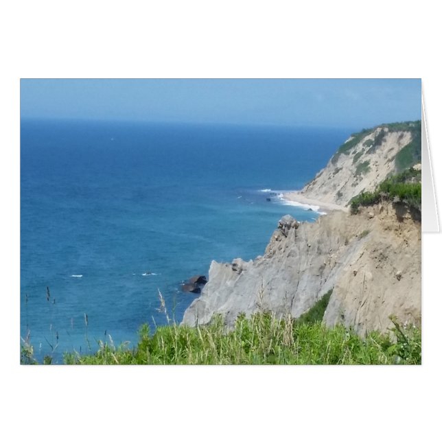 Block Island Bluffs - Block Island, Rhode Island (Vorderseite (Horizontal))