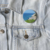 Block Island Bluffs - Block Island, Rhode Island Button (Beispiel)