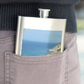 Block Island Bluffs - Block Island, Rhode Island Flachmann (Beispiel)