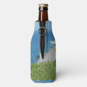 Block Island Bluffs - Block Island, Rhode Island Flaschenkühler (Flasche Rückseite)