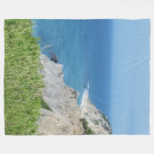 Block Island Bluffs - Block Island, Rhode Island Fleecedecke (Vorderseite (Horizontal))