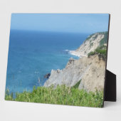 Block Island Bluffs - Block Island, Rhode Island Fotoplatte (Seite)