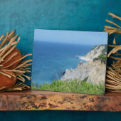 Block Island Bluffs - Block Island, Rhode Island Fotoplatte (Seite)