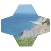 Block Island Bluffs - Block Island, Rhode Island Fußball (Flach)