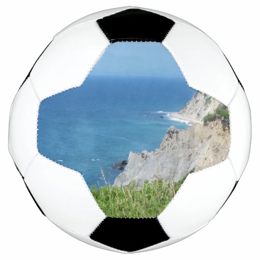 Block Island Bluffs - Block Island, Rhode Island Fußball (Vorderseite)