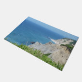 Block Island Bluffs - Block Island, Rhode Island Fußmatte (Schrägansicht)