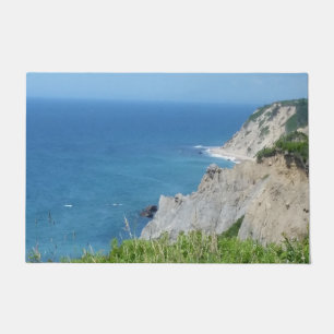 Block Island Bluffs - Block Island, Rhode Island Fußmatte