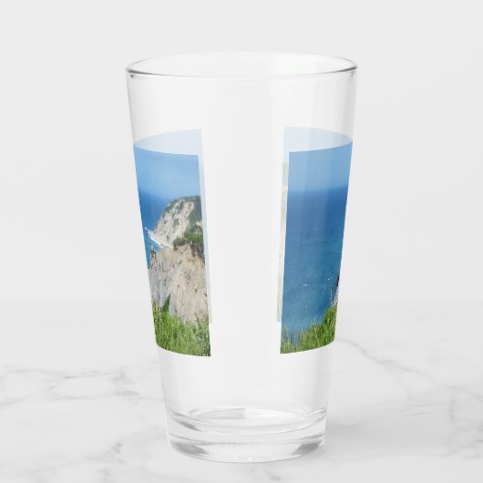 Block Island Bluffs - Block Island, Rhode Island Glas (Rechts)