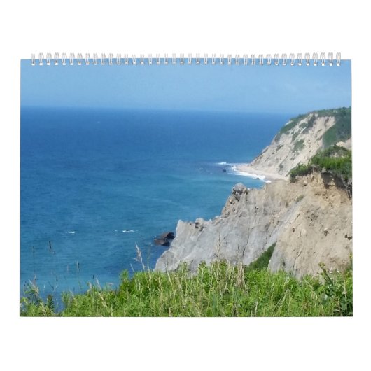 Block Island Bluffs - Block Island, Rhode Island Kalender (Titelbild)