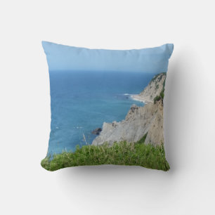 Block Island Bluffs - Block Island, Rhode Island Kissen
