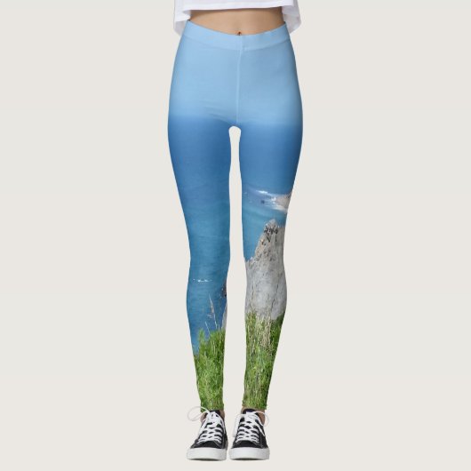 Block Island Bluffs - Block Island, Rhode Island Leggings (Vorderseite)