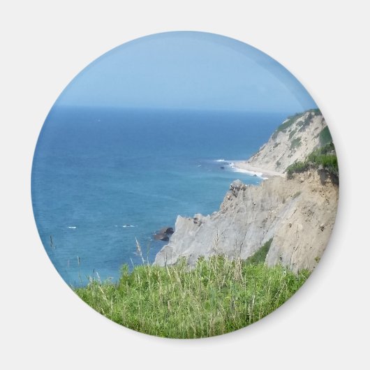 Block Island Bluffs - Block Island, Rhode Island Magnet (Vorne)