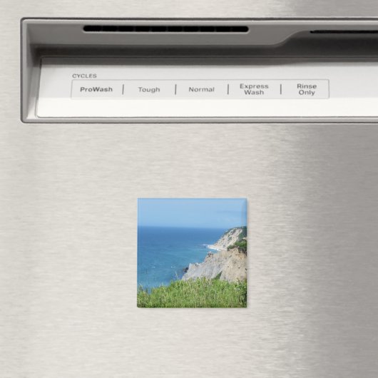Block Island Bluffs - Block Island, Rhode Island Magnet (In Situ (Geschirrspüler))