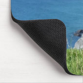 Block Island Bluffs - Block Island, Rhode Island Mousepad (Ecke)