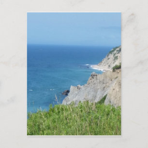 Block Island Bluffs - Block Island, Rhode Island Postkarte