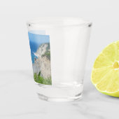 Block Island Bluffs - Block Island, Rhode Island Schnapsglas (Rechts)