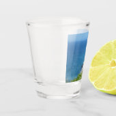 Block Island Bluffs - Block Island, Rhode Island Schnapsglas (Links)