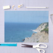 Block Island Bluffs - Block Island, Rhode Island Seidenpapier (Handwerk)