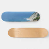 Block Island Bluffs - Block Island, Rhode Island Skateboard (Horizontal)