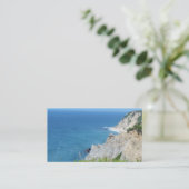 Block Island Bluffs - Block Island, Rhode Island Visitenkarte (Stehend Vorderseite)