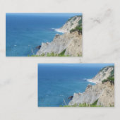 Block Island Bluffs - Block Island, Rhode Island Visitenkarte (Vorne/Hinten)